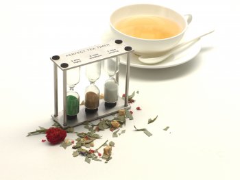 Teatimer / Sanduhr mit 3 - 4 - 5 Minuten